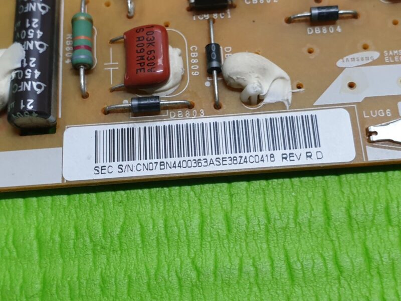 PSU SAMSUNG UE55C8000 TV BN44-00363A PD55AF2_ZSM POWER CABLE CONNECTOR DAMAGED - Image 5