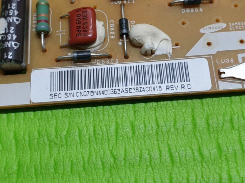 PSU SAMSUNG UE55C8000 TV BN44-00363A PD55AF2_ZSM POWER CABLE CONNECTOR DAMAGED - Image 6