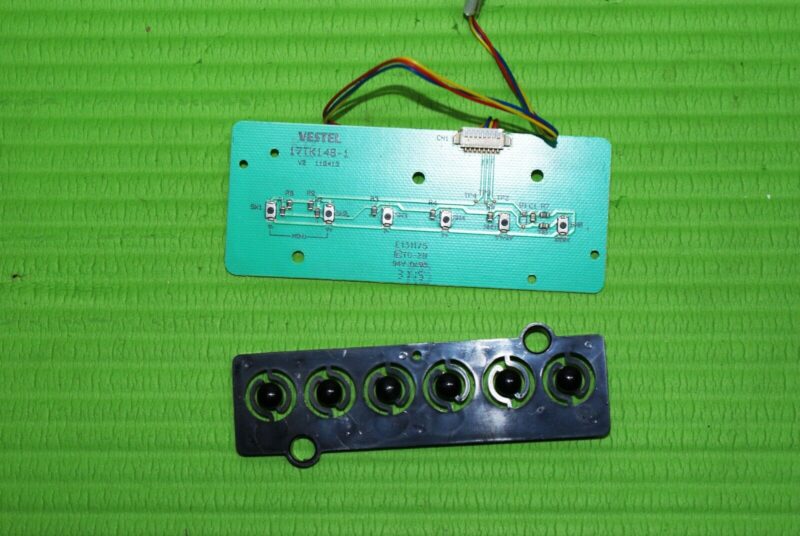 POWER SWITCH BUTTON UNIT FOR TOSHIBA 48L3451DB 48U7653DB TV 17TK148-1 23078193 - Image 2
