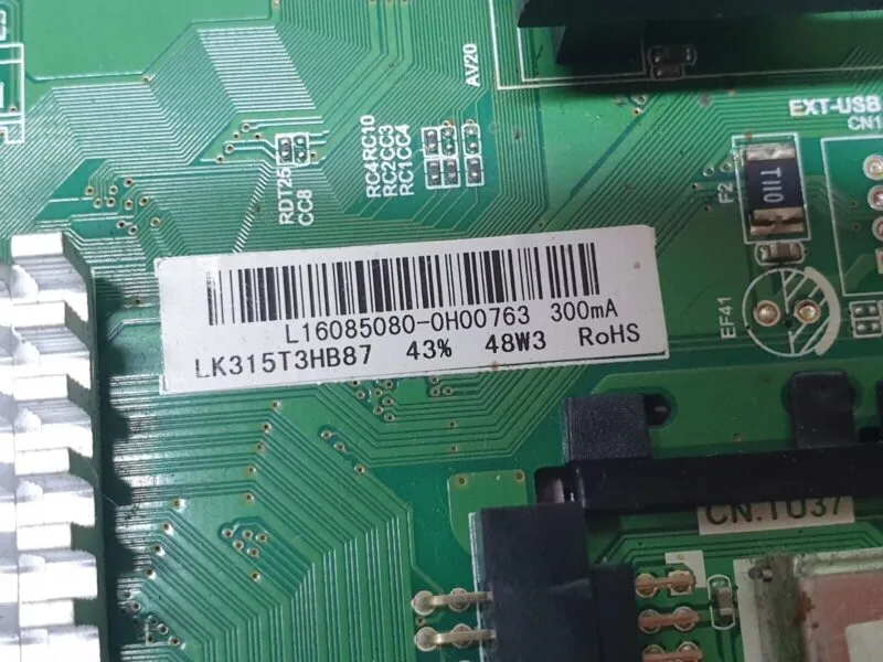MAIN AV BOARD MB SEKI SE32HD08UK TV TP.SIS231.PB752 L16085080 SCREEN:LK315T3HB87 - Image 4