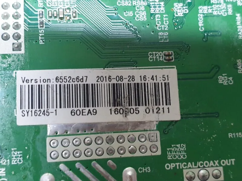 MAIN AV BOARD MB SEKI SE32HD08UK TV TP.SIS231.PB752 L16085080 SCREEN:LK315T3HB87 - Image 5