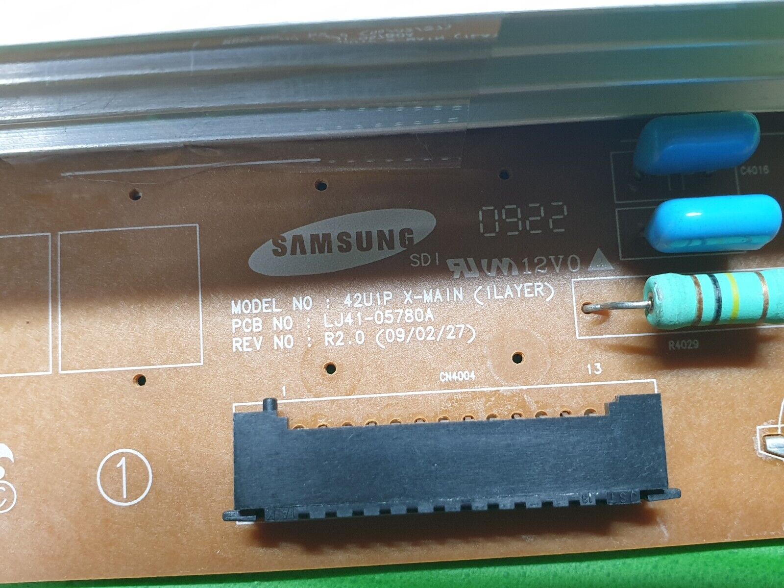 XSUS X-SUS BOARD SAMSUNG PS42B430P2W 42" PLASMA TV LJ41-05780A LJ92-01668A AA2 - Image 3