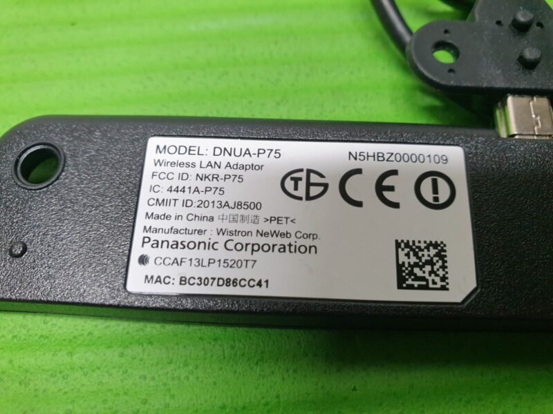 WIRELESS LAN ADAPTER WIFI BOARD TX-47AS650B  TX-42AS600 LED TV DNUA-P75 - Image 3