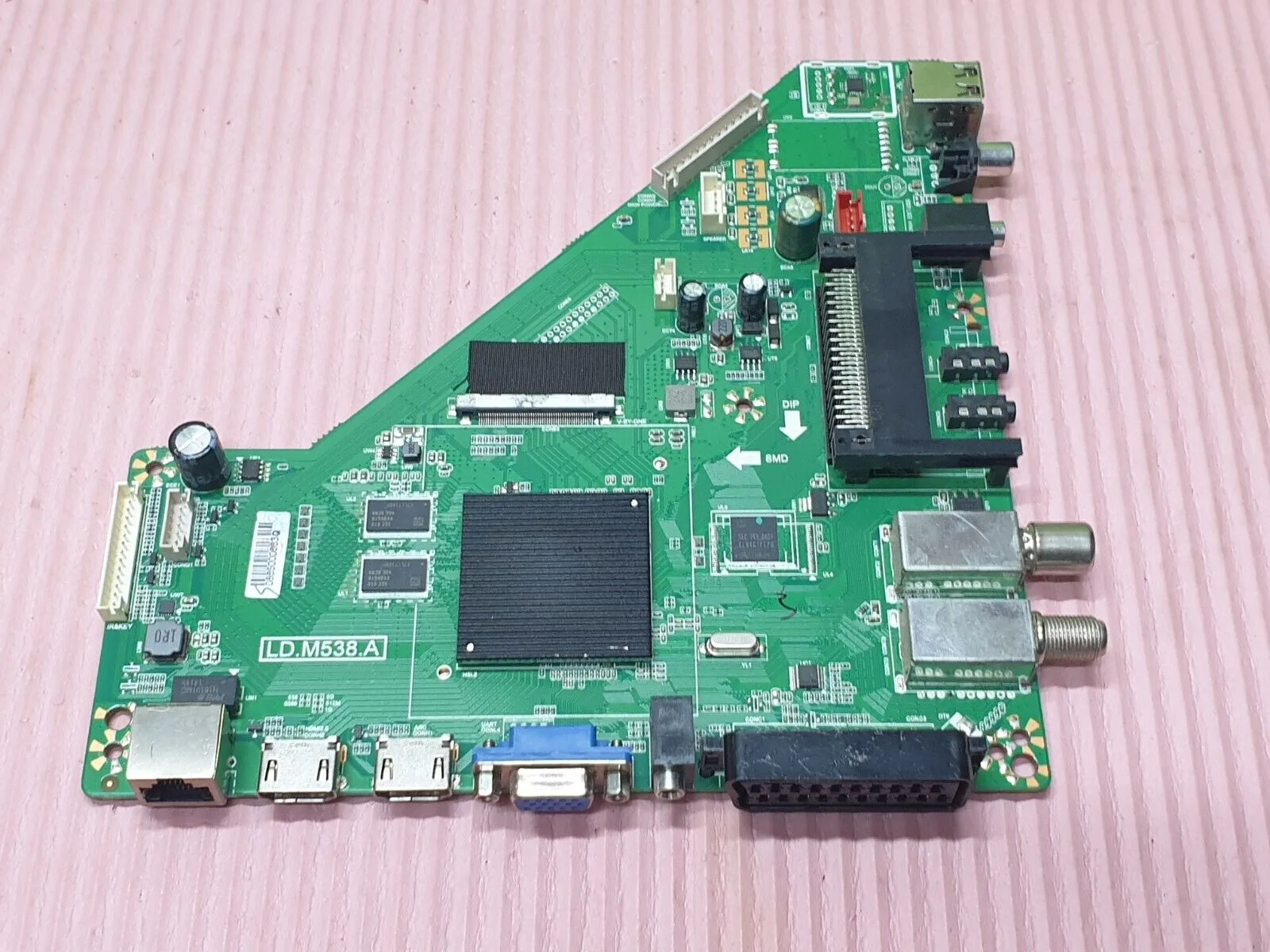 MAIN AV BOARD MB AKAI AKTV5550 QLED SMART TV LD.M538.A SCREEN:LSC550FN20-201