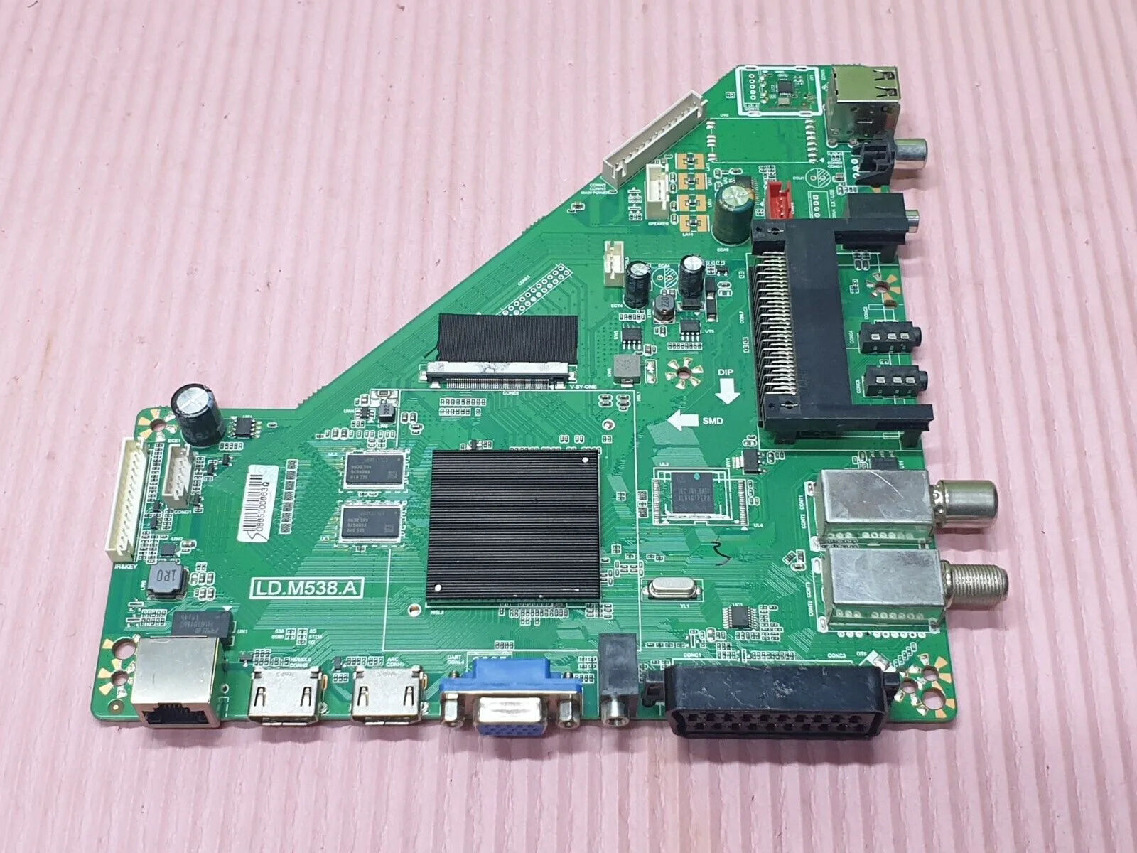 MAIN AV BOARD MB AKAI AKTV5550 QLED SMART TV LD.M538.A SCREEN:LSC550FN20-201 - Image 2