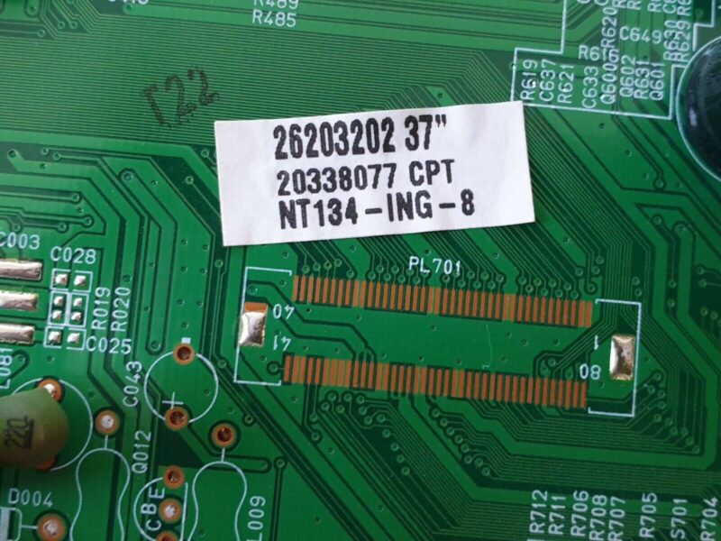 MAIN BOARD MB FOR ONN OLCD3701 37" TV 17MB22-2 20338077 SCREEN:CLAA370WA03 - Image 3