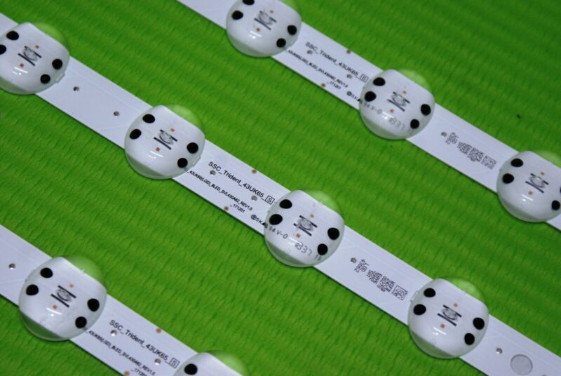 FULL LED BACKLIGHT ARRAY SET LG 43UK6520 43UK6950PLB 43UK6565 43" LED TV - Image 3