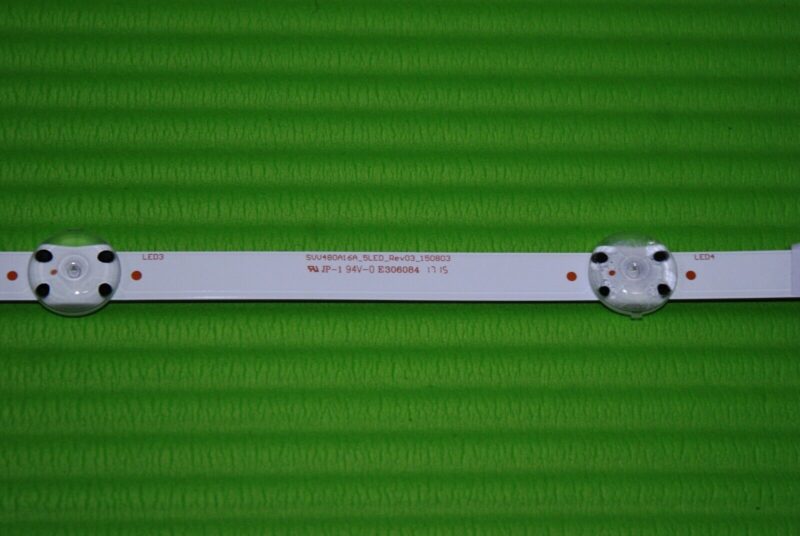 LED BACKLIGHT FOR 48HB6T72U TV SVV480A16A_5LED_REV03_150803 A VES480UNDS-2D-N12 - Image 2