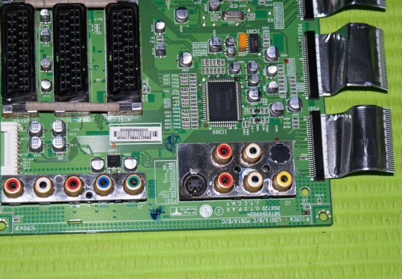 MAIN AV SCART BOARD LG 50PC1D 50" PLASMA TV 68709S0992H 68719SB517A 68719SMM59A - Image 3