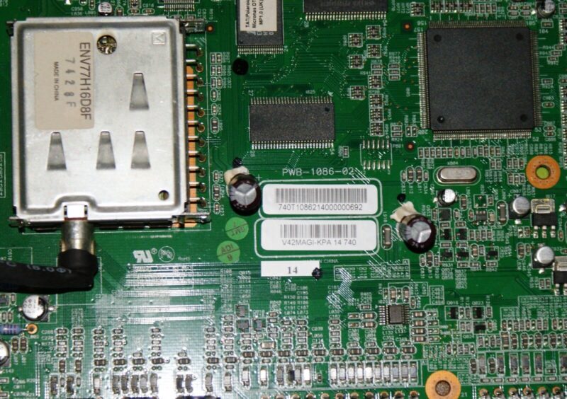 MAIN AV BOARD FOR POLAROID TLU-04223B TV PWB-1086-02 V42MAGI-KPA SCREEN:T420XW01 - Image 3