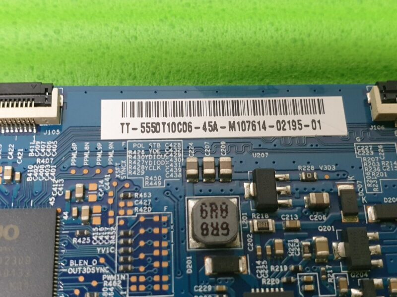 TCON LVDS BOARD FOR LUXOR LUX015002/01 50" LED TV 5550T10C06 50T10-C02 T500HVD02 - Image 3