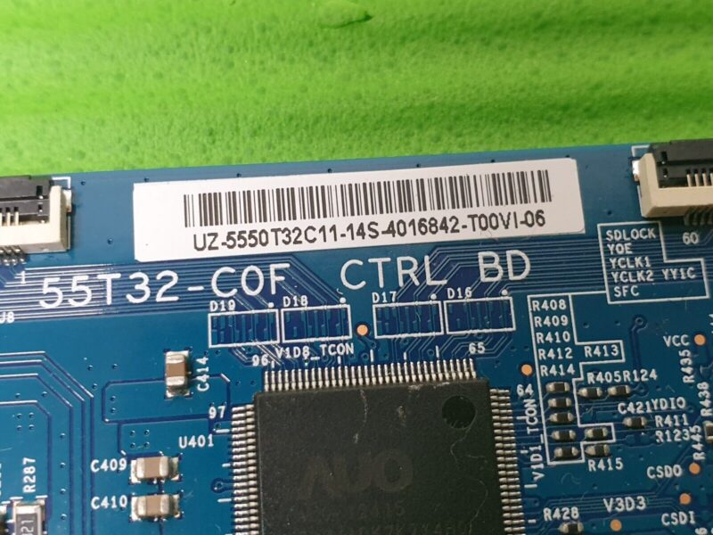 TCON LVDS BOARD F0R JVC LT-50CF810 B 50" LED TV 5550T32C11 55T32-C0F - Image 3