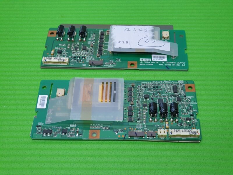 INVERTER BOARD FOR LG 32LX2R 32LC2D 32" LCD TV 6632L-0207B SLAVE 6632L-0208B - Image 2