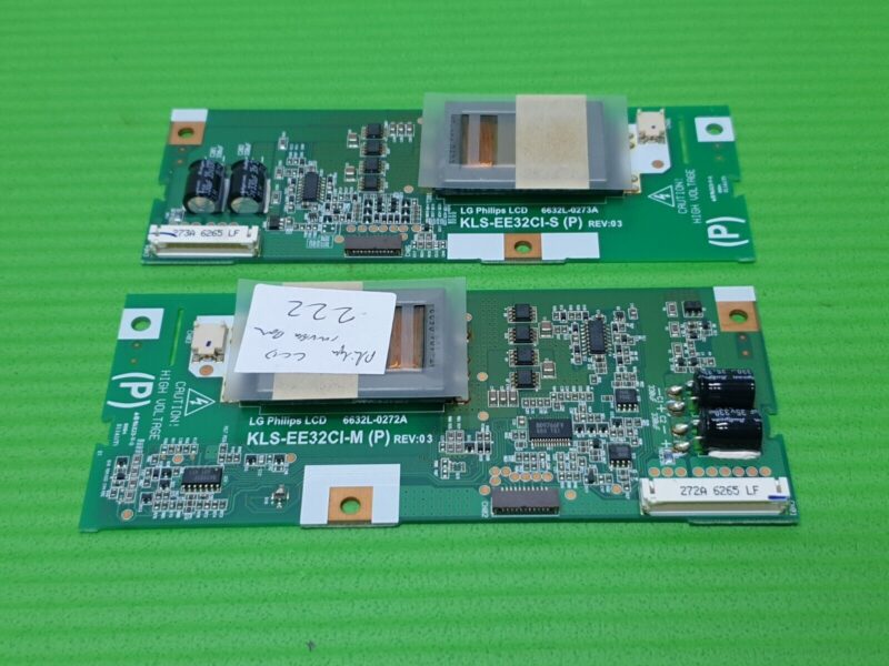 INVERTER BOARD FOR PHILIPS 32PFL5522D/05 32" LCD TV 6632L-0272A 6632L-0273A - Image 2