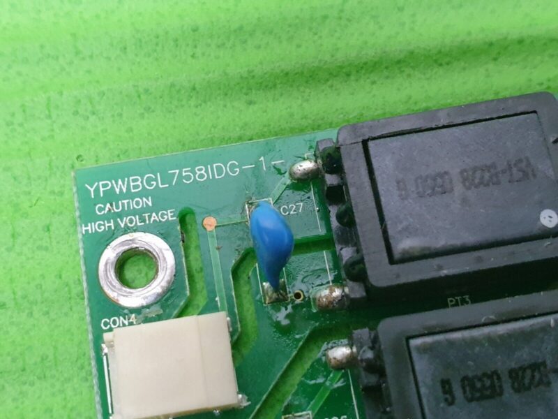 INVERTER BOARD FR WHARFEDALE LCD2010AF 20" LCD TV SAMPO LVE0321 REV.0 Y 30031727 - Image 4