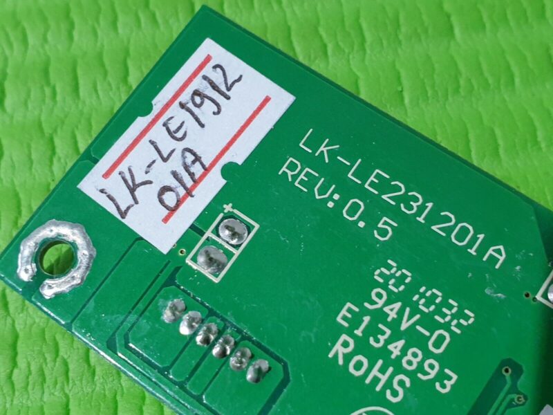 INVERTER BOARD FOR BUSH E01LED19USBHD 19" TV LK-LE231201A LK-LE191201A 20100807 - Image 4