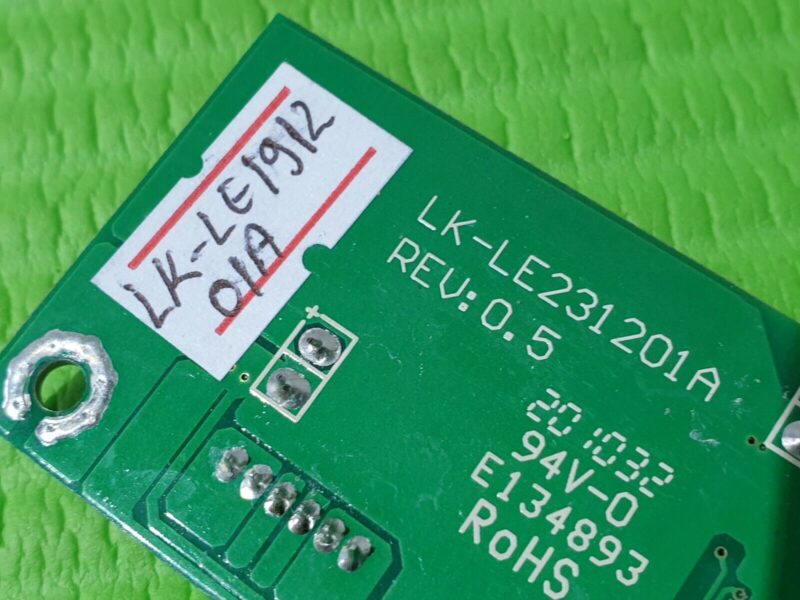 INVERTER BOARD FOR BUSH E01LED19USBHD 19" TV LK-LE231201A LK-LE191201A 20100807 - Image 5