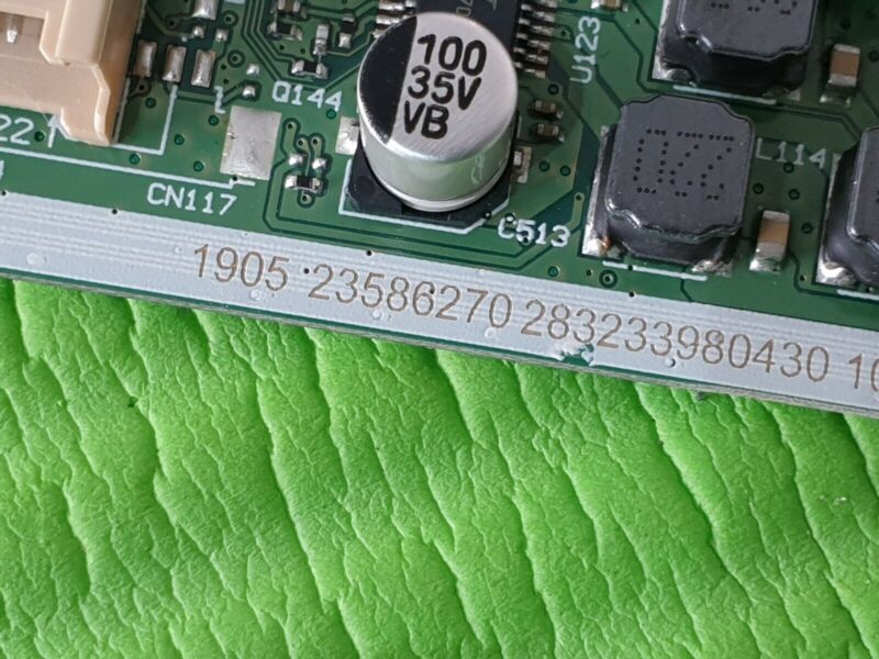 MAIN BOARD MB TOSHIBA 55VL5A63DB 55UL5A63DB TV 17MB130T 23586270 SCR:LSC550FN11 - Image 3