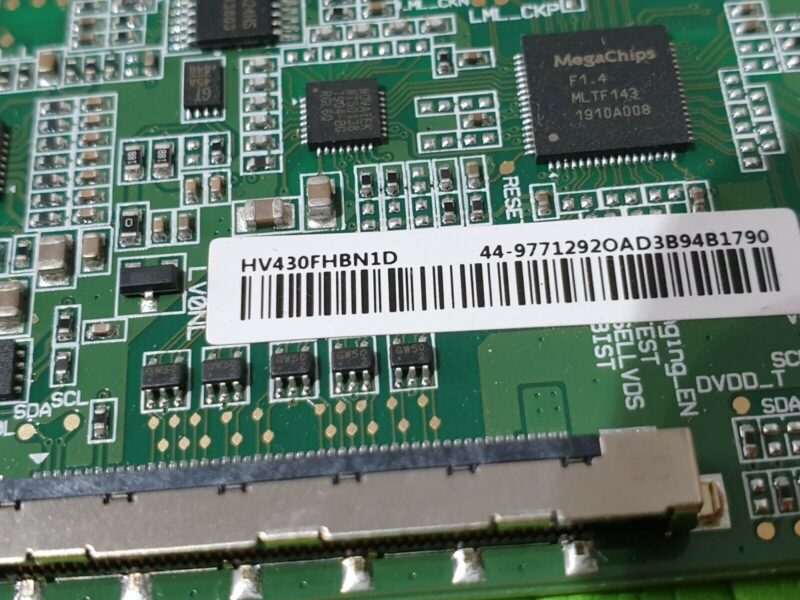 TCON LVDS CONTROL BOARD LG 43LK5100PLA TV HV430FHB-N1D HV430FHBN1D TV 47-6021141 - Image 4