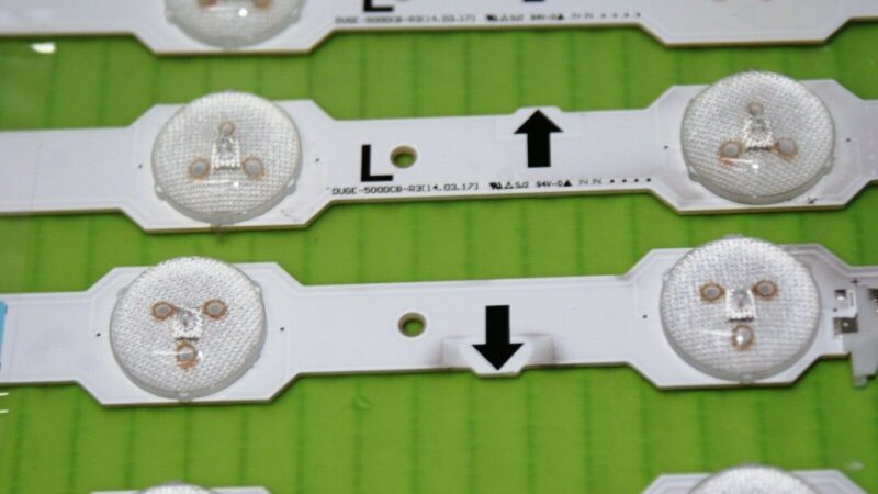 FULL LED BACK LIGHT SET FOR SAMSUNG UE50HU6900U TV DUGE-500DCA-R3 DUGE-500DCB-R3 - Image 2