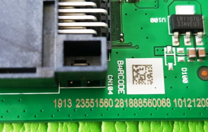 MAIN BOARD MB FOR JVC LT-65C898 65" LED TV 17MB130E 23551560 SCREEN:LSC650FN04 - Image 4