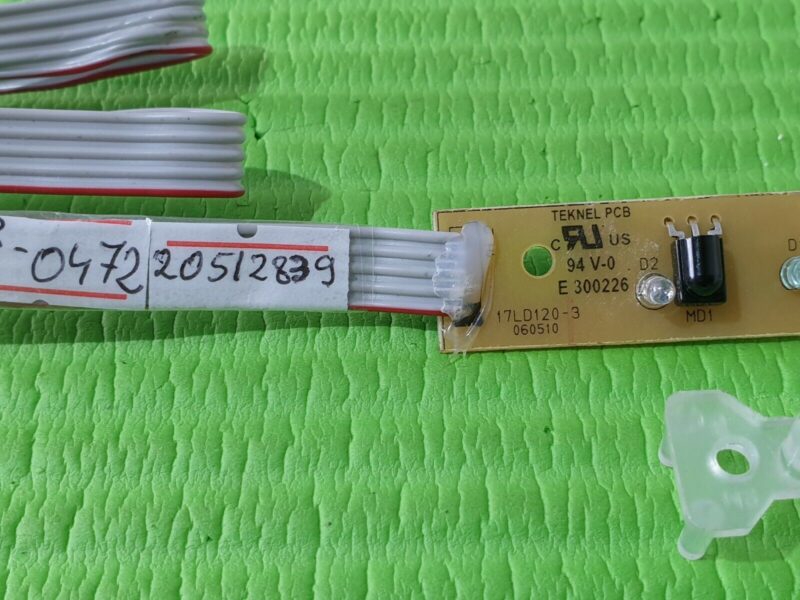 IR REMOTE CONTROL SENSOR FOR HITACHI L42VK04U 42" TV 17LD120-3 E300226 20512839 - Image 3
