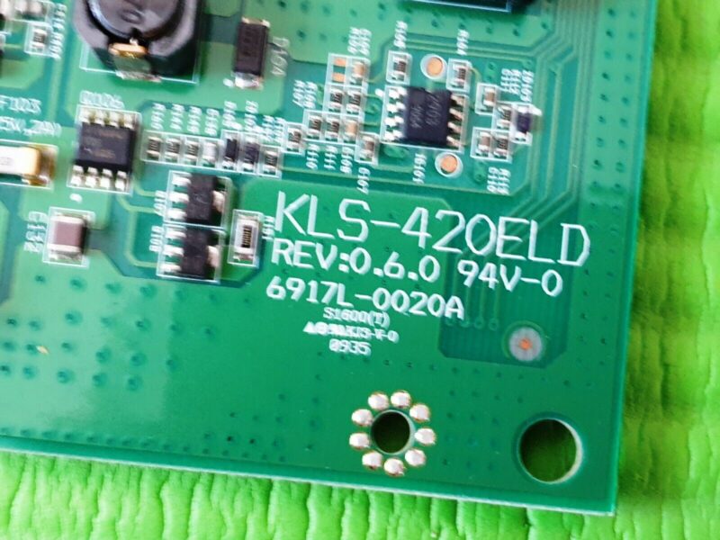 INVERTER BOARD FOR LG 42SL9500 42" LED TV 6917L-0020A KLS-420ELD REV:0.6.0 - Image 3