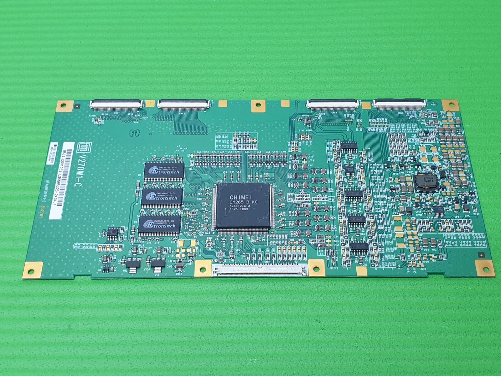 TCON LVDS FOR GTV27W3LCD LCD27TV022HD LCD27TV005 27" LCD TV V270W1-C 35D001050