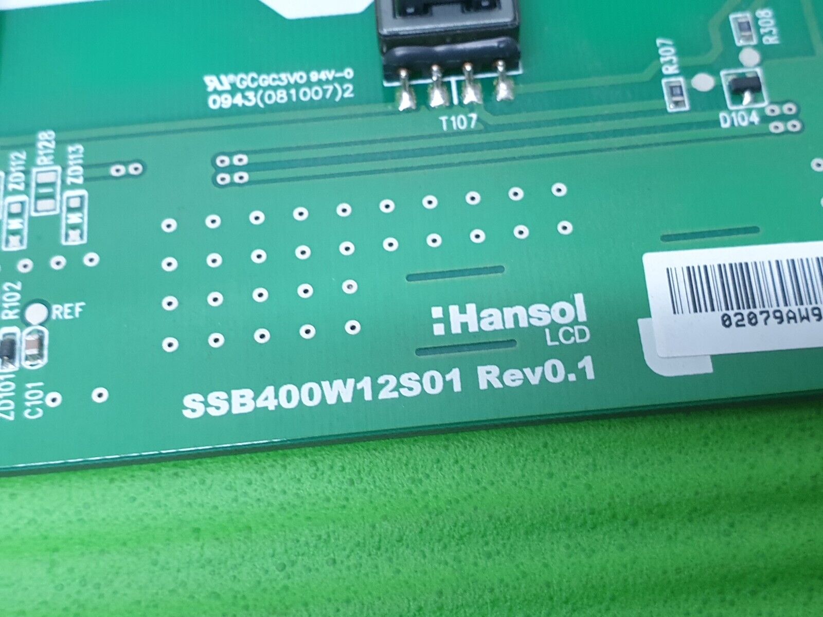 INVERTER BOARD FOR SONY KDL-40S5500 40" LCD TV SSB400W12S01 REV0.1 02079A - Image 3