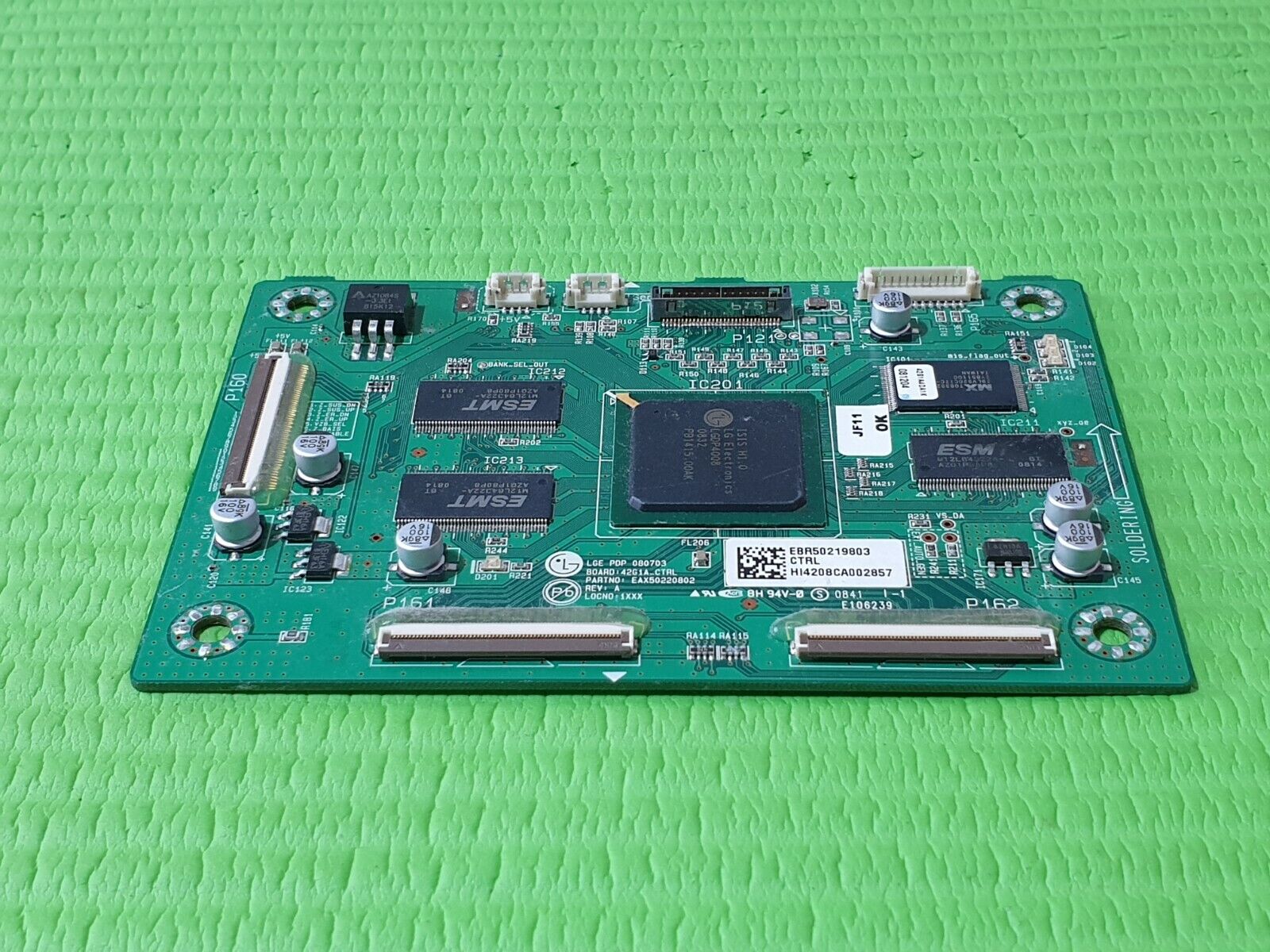 LVDS TCON BOARD LG 42PG3000 42PG2000 TV 42G1A_CTRL EAX50220802 EBR50219803 REV:A