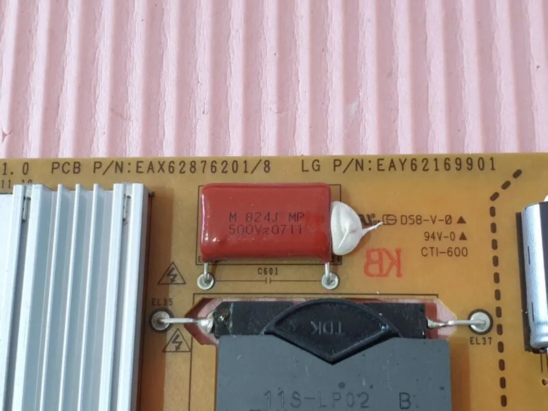 POWER SUPPLY PSU LG 55LW650T 55LW550T 55LW450U TV EAX62876201/8 EAY62169901 R1.0 - Image 7