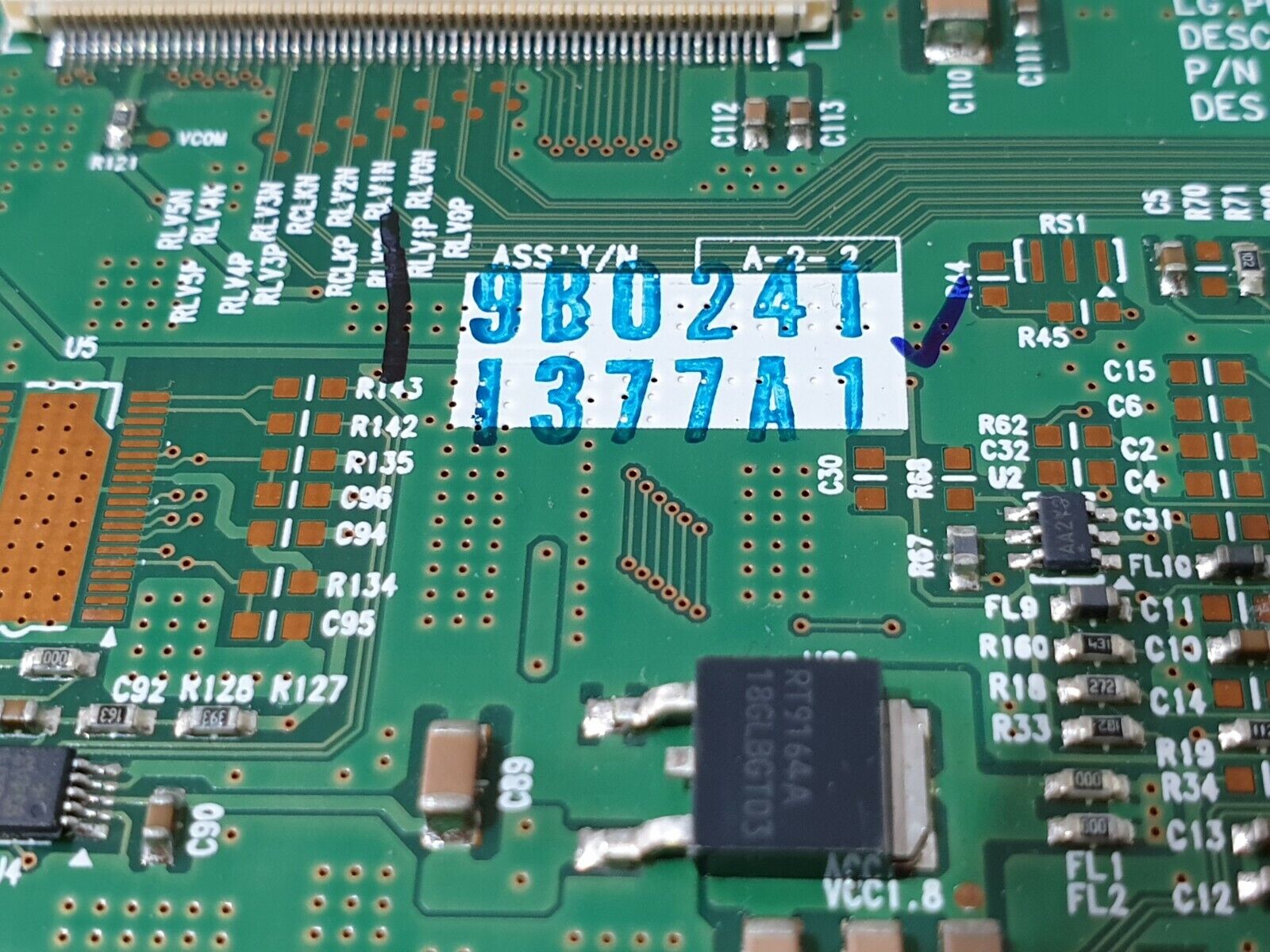LVDS TCON BOARD 37LG5010 37LF66 37LG5020 37LG6000 37" TV 6870C-0214A 6871L-1377A - Image 3