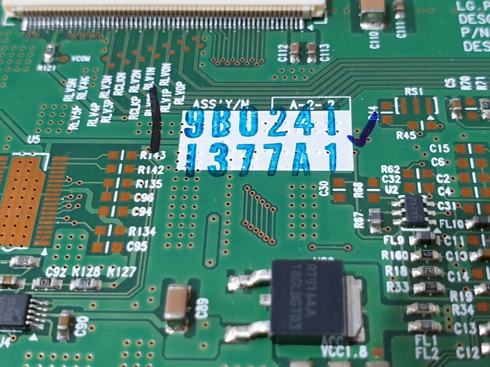 LVDS TCON BOARD 37LG5010 37LF66 37LG5020 37LG6000 37" TV 6870C-0214A 6871L-1377A - Image 4