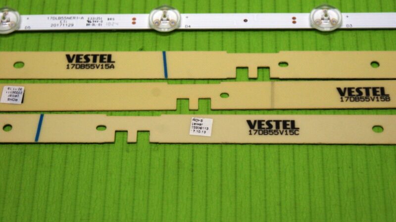 FULL LED BACKLIGHT SET LT-55C870 P55UP0277A 55U5863DB 55" TV 30091613 30091614 - Image 2