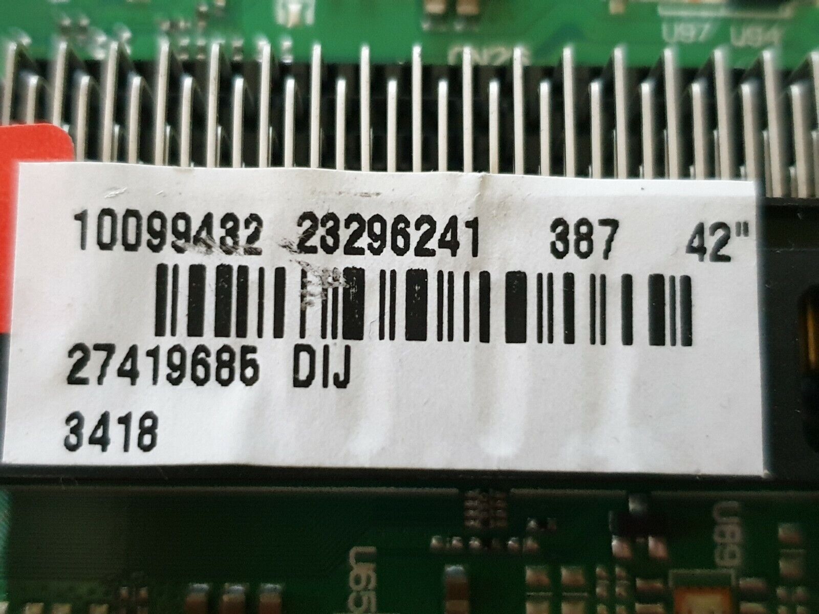 MAIN BOARD MB FR FINLUX 42FME249S-T TV 17MB97 23296241 SCREEN:LC420DUJ (SG) (E1) - Image 5