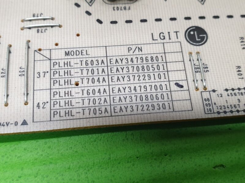 POWER SUPPLY BOARD PSU LG 42LC55 42" LED TV EAY34797001 EAX32268301/9 - Image 3