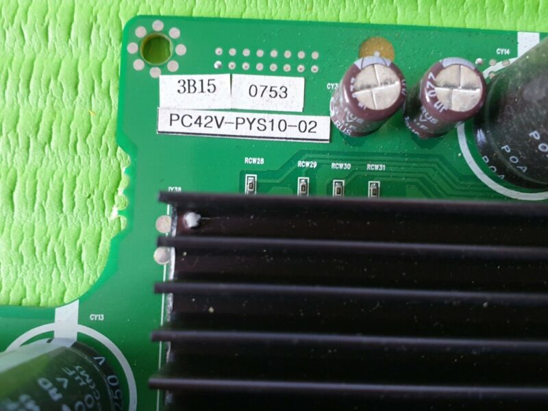 Y-SUS BOARD FOR DAEWOO DP-42SP VISION PM-4230 42" PLASMA TV PC42V-PYS10-02 - Image 4