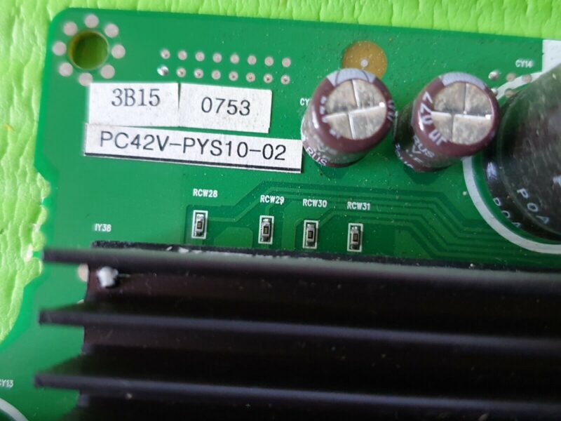 Y-SUS BOARD FOR DAEWOO DP-42SP VISION PM-4230 42" PLASMA TV PC42V-PYS10-02 - Image 5