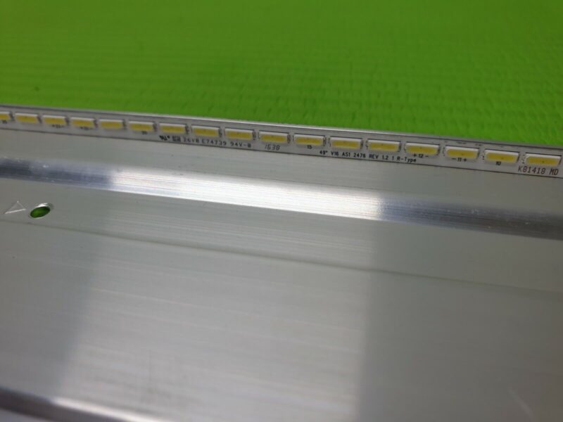 LED BACKLIGHT FOR LG 49UH850V TV 49" V16 AS1 2475 REV1.2 1 L-R-TYPE 6916L-2475A - Image 6