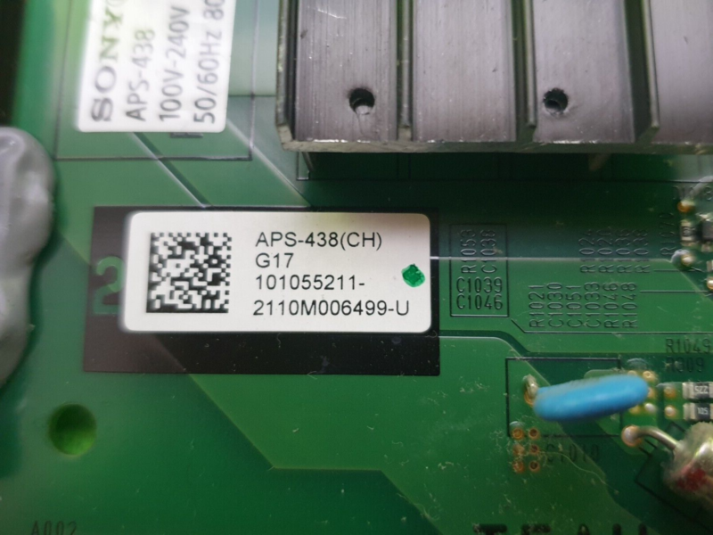 POWER SUPPLY PSU FR SONY XR-55A90J 55" OLED TV APS-438 (CH) 101055211 2101055211 - Image 3