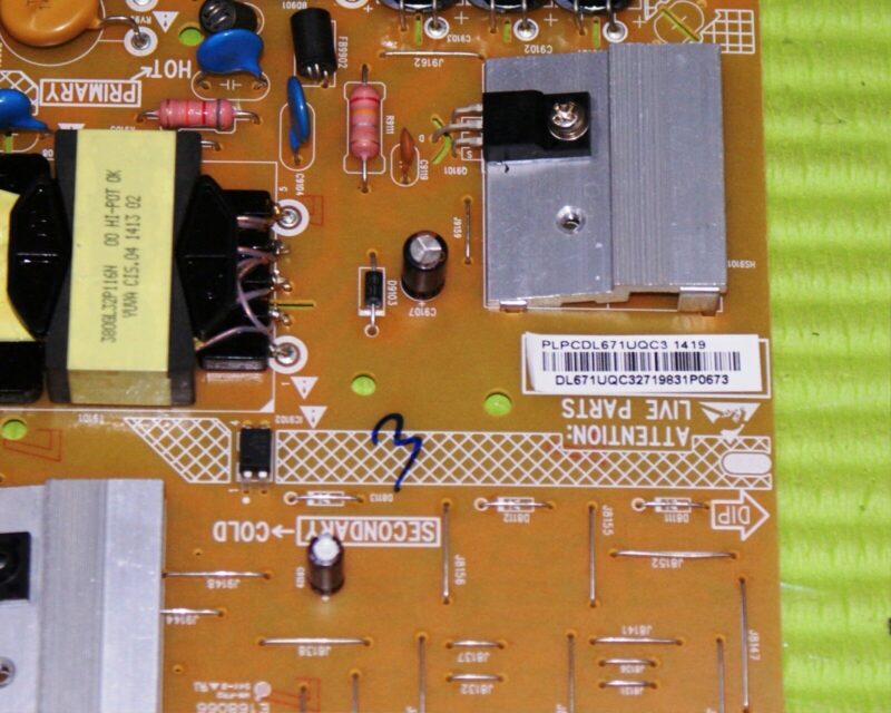 POWER SUPPLY FOR PHILIPS BDL3220QL 32" TV 715G5793-P02-000-002M PLPCDL671UQC3 - Image 5