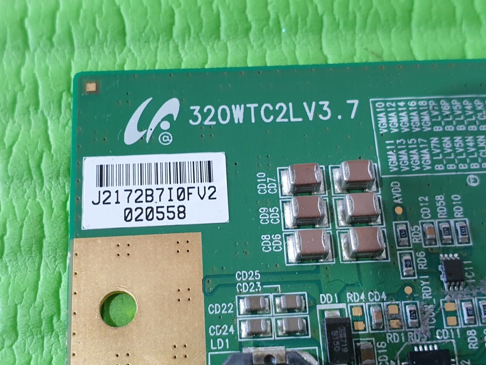 TCON LVDS FR LE32R87BD LE32R88BD SW3210LCD LT32DY8ZJ TV 320WTC2LV3.7 LJ94-02172B - Image 4
