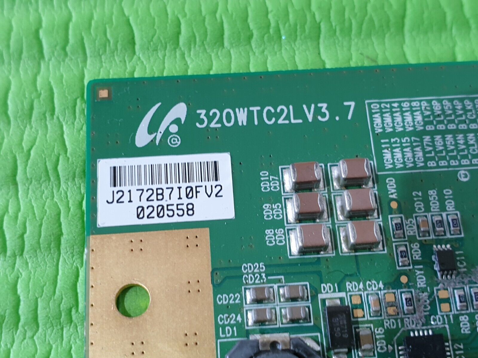 TCON LVDS FR LE32R87BD LE32R88BD SW3210LCD LT32DY8ZJ TV 320WTC2LV3.7 LJ94-02172B - Image 5