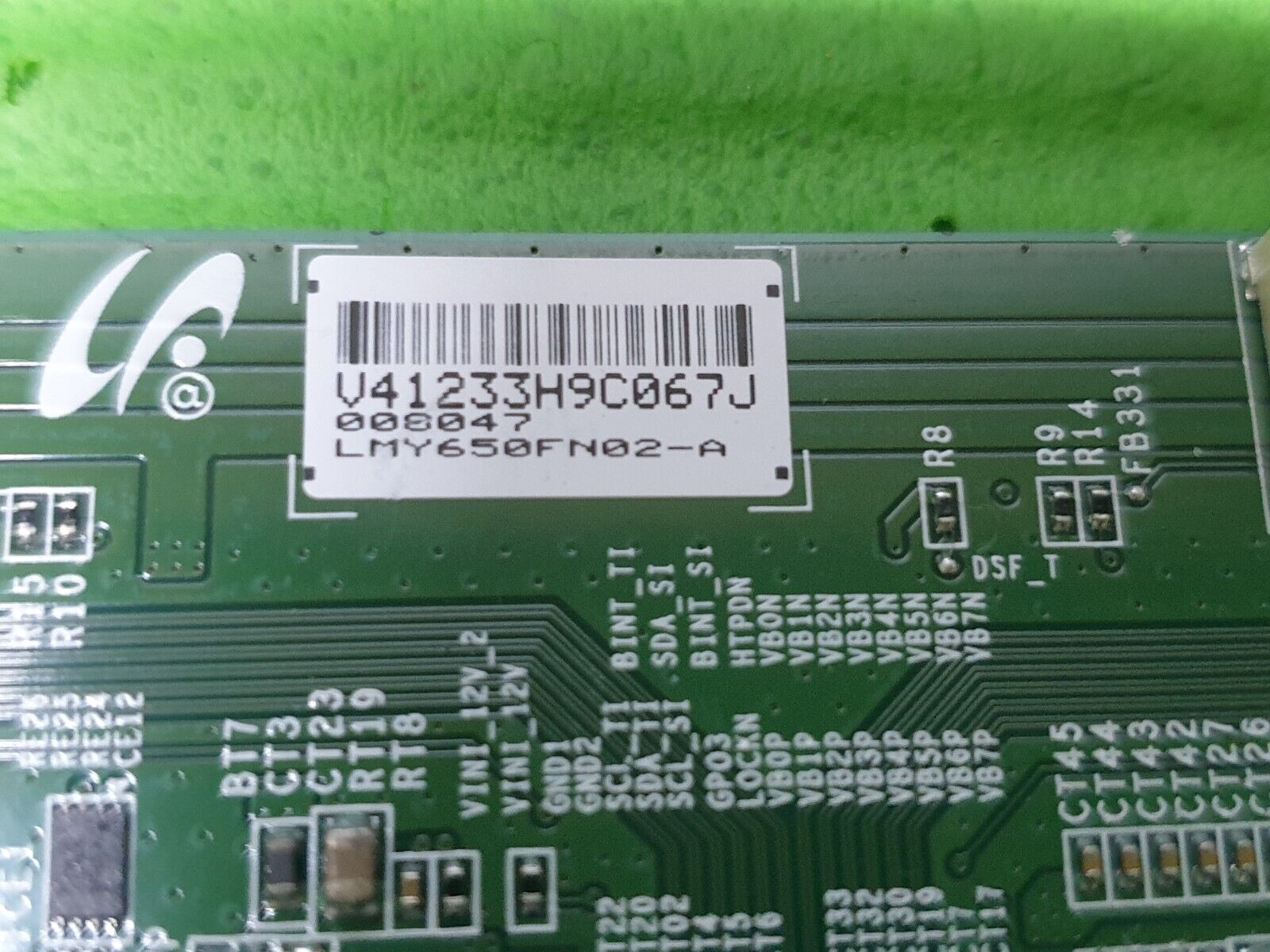 TCON LVDS BOARD FOR SONY KD-65XG7073 65" LED TV 18Y_SHU11APHTA4V0.1 LJ94-41233H - Image 4