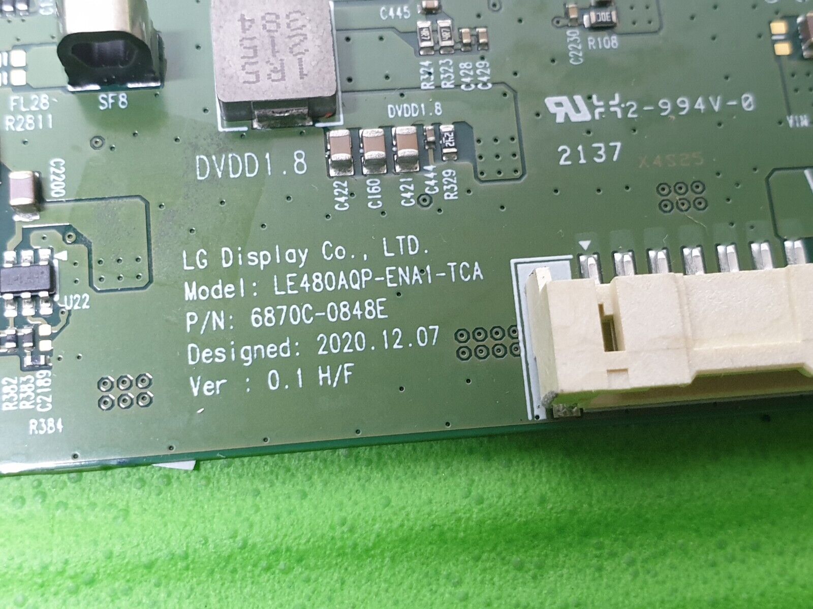 TCON LVDS BOARD FOR SONY XR-55A90J 55" LED TV 6870C-0848E 6871L-6380J LE480AQP - Image 3