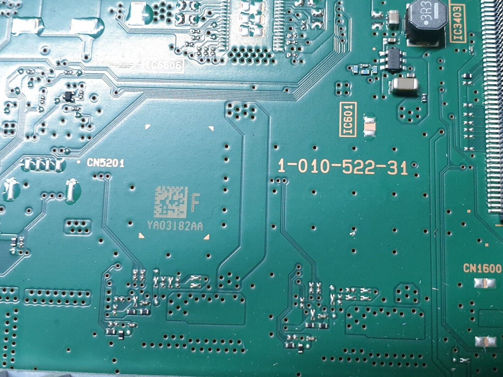 MAIN AV BOARD MB SONY XR-55A90J 55" LED TV 101052231 YA03182AA SCREEN:LE550PQL - Image 5