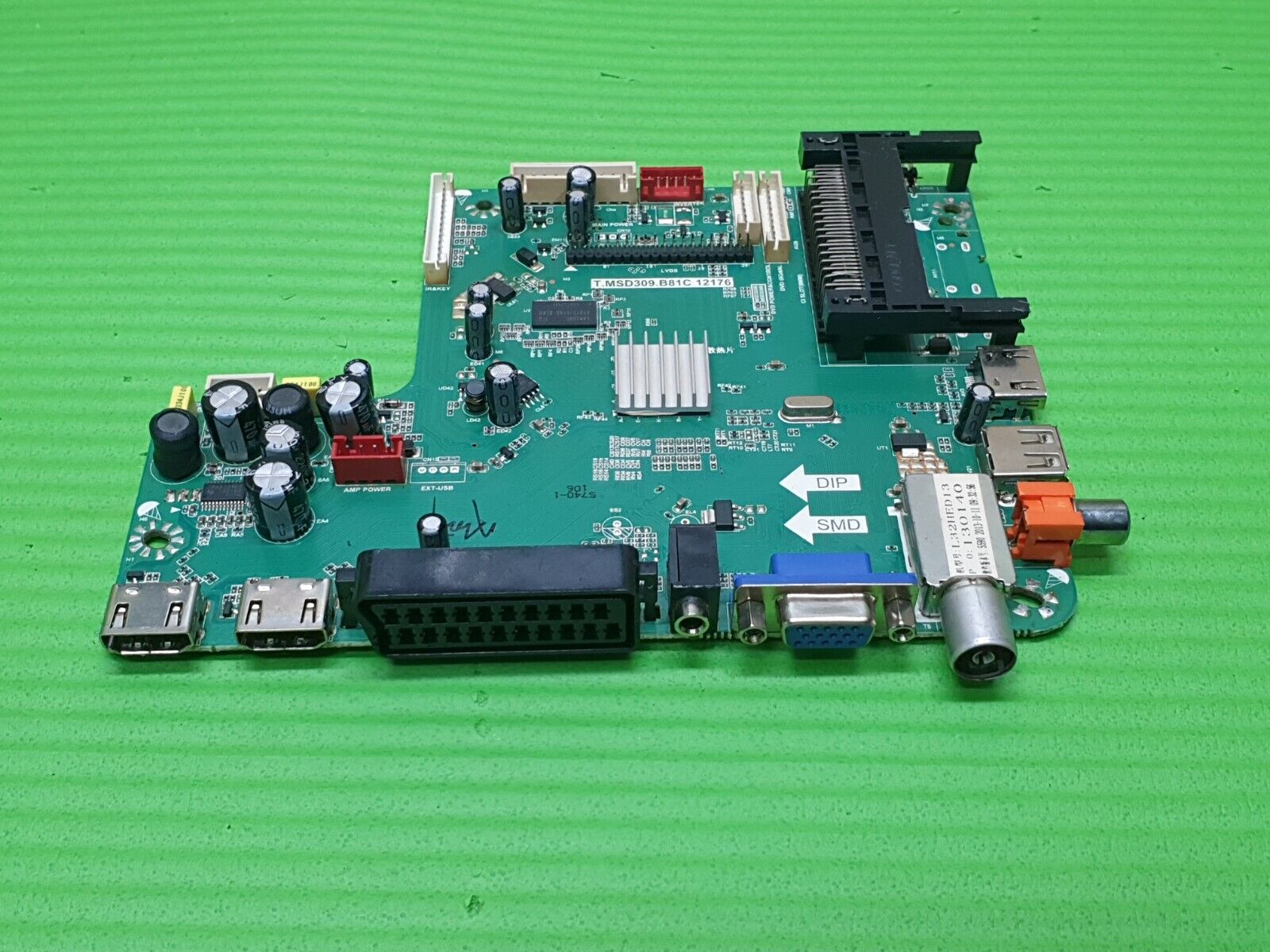 MAIN AV BOARD MB LOGIK L32HED13A LED TV T.MSD309.B81C 12176 SCREEN:ST3151A05-05
