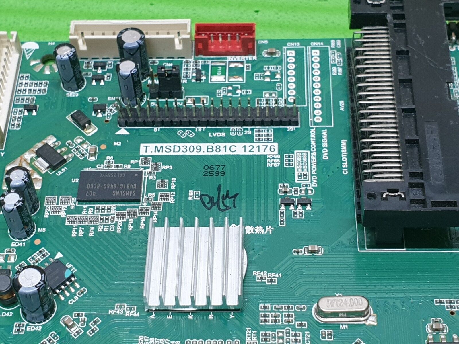 MAIN AV BOARD MB BUSH 50/211F LED TV T.MSD309.B81C 12176 SCREEN:V500HJ1-LE8 - Image 4