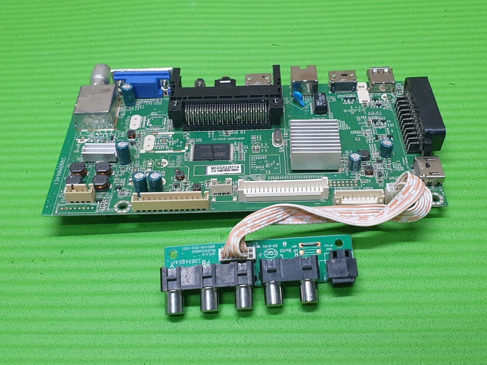 MAIN AV BOARD MB JVC LT-48C540 48" LED TV MSDV 3255-ZC01-01 SCREEN:LSC480HJ01 - Image 3