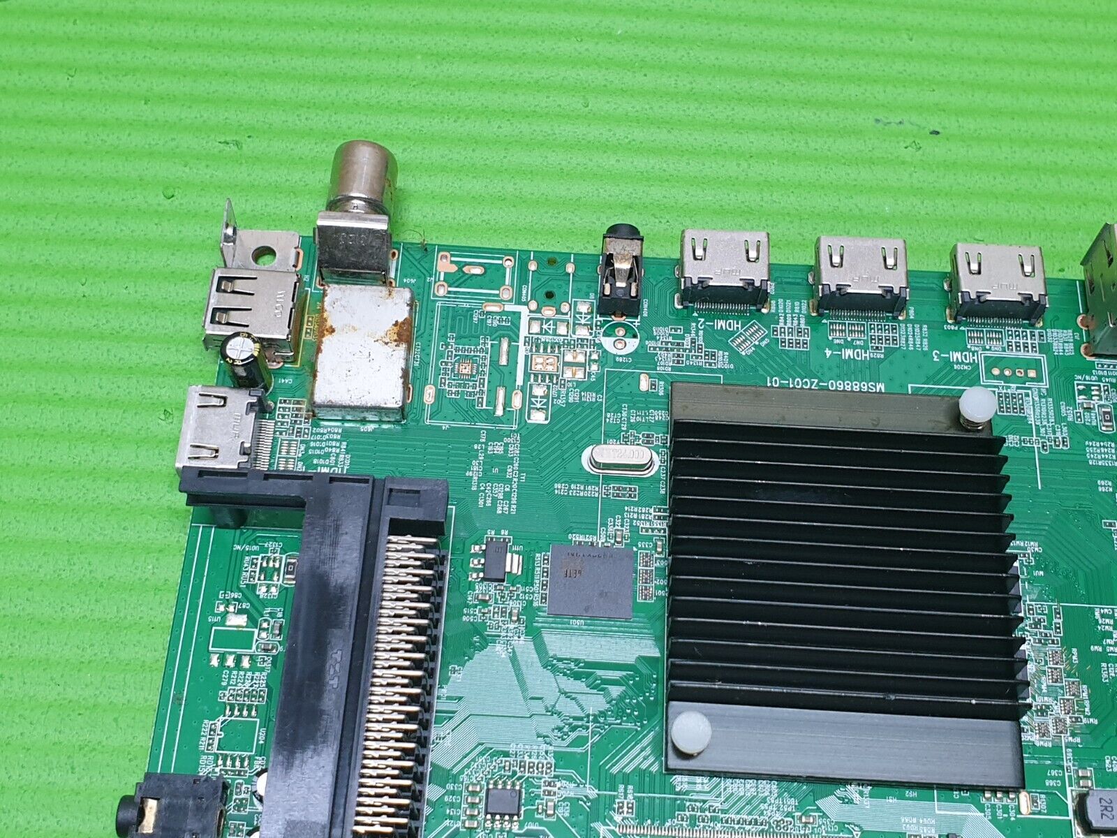 MAIN AV BOARD MB JVC LT-43CA890B 43" LED TV MS68860-ZC01-01 SCREEN:V430DJ1-Q01 - Image 3